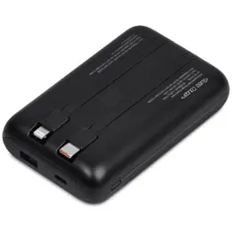 Swiss Cougar Indianapolis Fast Charge 22.5W Power Bank - 20000mAh Cables